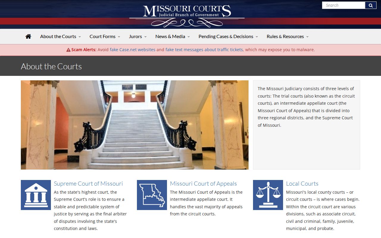 Camden County court docket Missouri court hierarchy